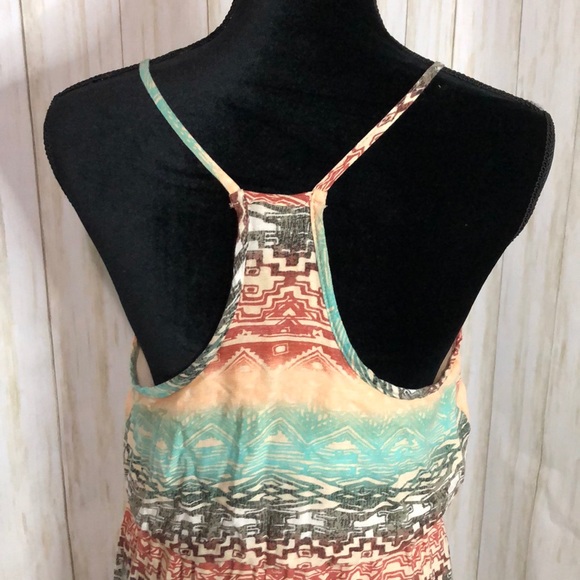DANBEE multicolor size M spaghetti straps maxi - Picture 5 of 10